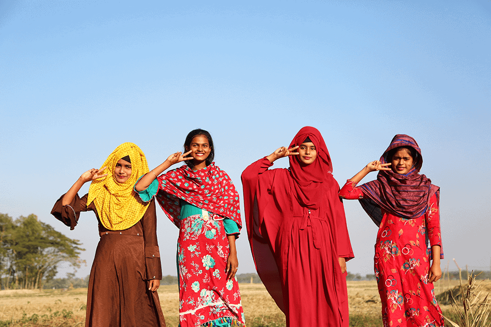 Girls from Abdul’s school now have period products available to them while they’re in class, meaning they don’t have to stay home when they get their periods.