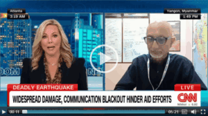 CNN Newsroom: Haider Yaqub on Plan’s earthquake response in Myanmar