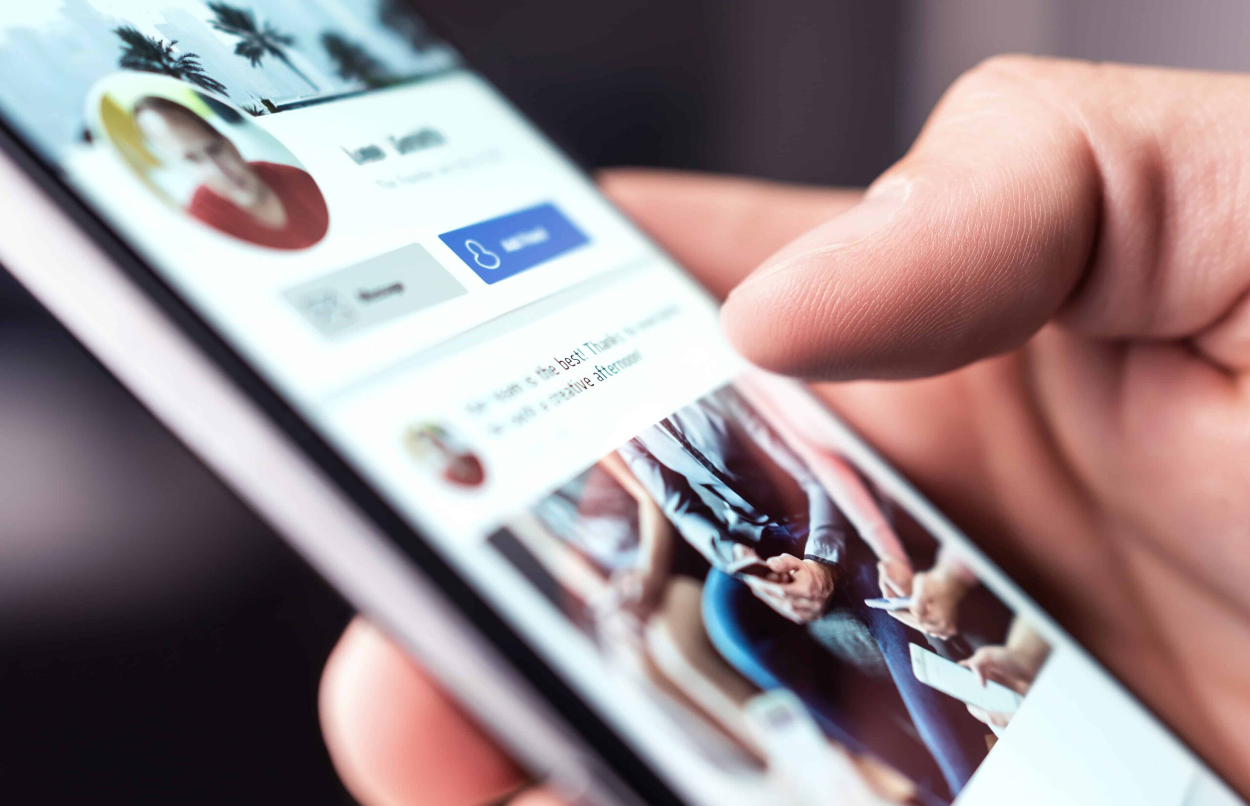 Profile page on social media or online portal.