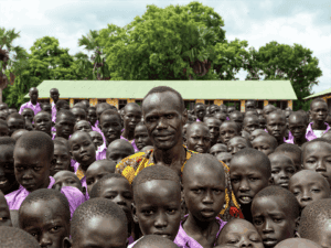 Clement teaches science, math and English at a primary school in the Lakes State of South Sudan.